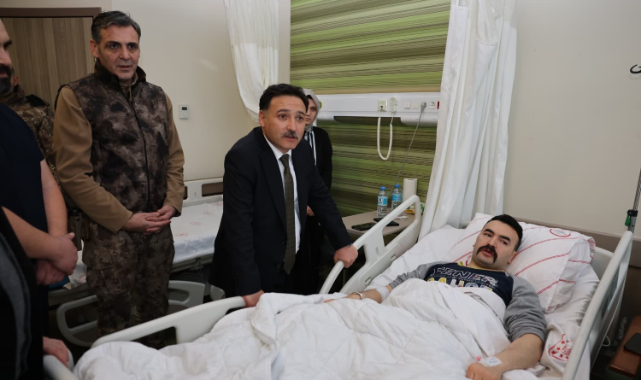 BAKAN İLE GÖRÜNTÜ KONUŞTU