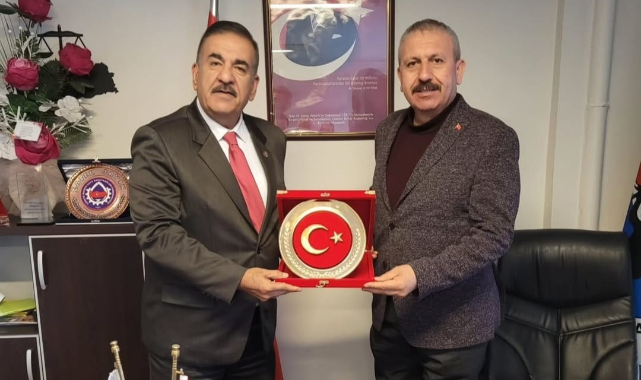 BAŞKAN KELEK'TEN HAYIRLI OLSUN ZİYARETİ