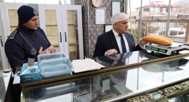 BAŞKAN ÖZTÜRK FIRIN DENETİMİNE KATILDI