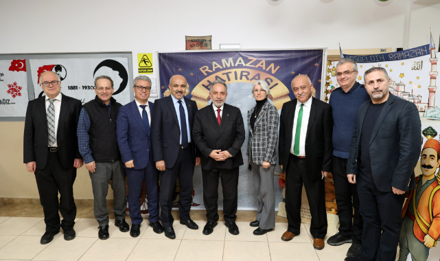 BAŞKAN YALÇIN, GENÇLERLE RAMAZAN SÖYLEŞİSİNDE