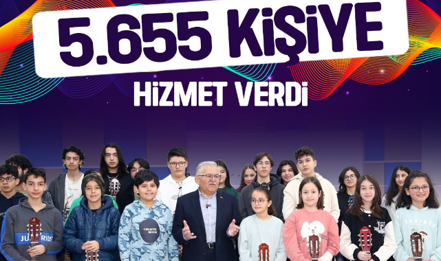 BÜYÜKŞEHİR KONSERVATUVARI, 2025 YILINDA 5 BİN 655 KİŞİYE SANATLA DOKUNDU