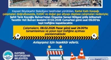 BÜYÜKŞEHİRDEN SÜRÜCÜLERE YOL UYARISI