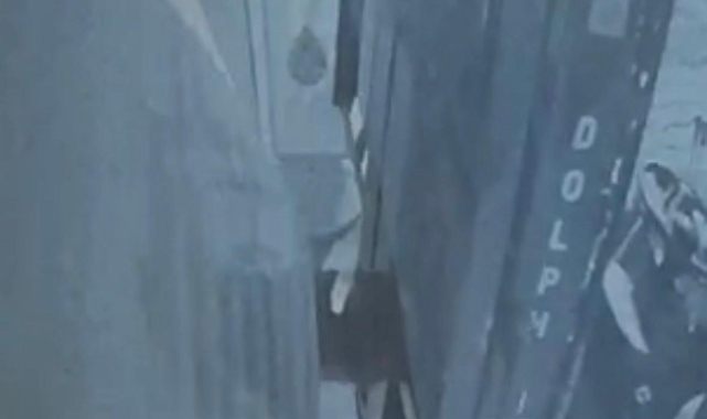 FORKLİFTLİ HIRSIZ KAMERADA