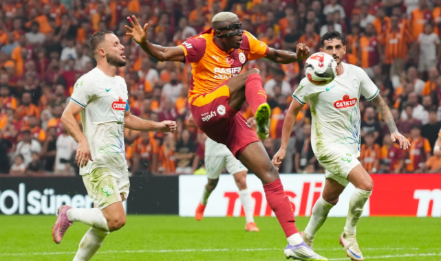 GALATASARAY, ÇAYKUR RİZESPOR DEPLASMANINDA