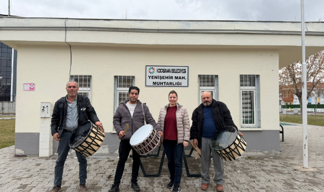 KAYSERİ'DE DAVULCULAR RAMAZAN'A HAZIR