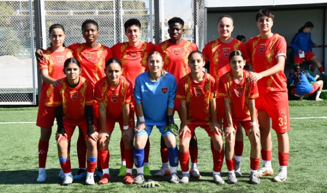 KAYSERİ KADIN FK, 14 MAÇTA 86 GOL ATTI