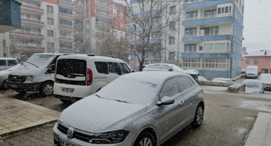 MALATYA'DA KAR YAĞIŞI ETKİLİ OLDU