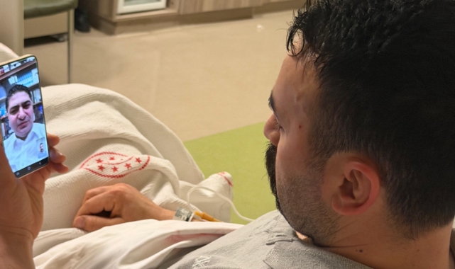 ÖZDEMİR'DEN GEÇMİŞ OLSUN TELEFONU