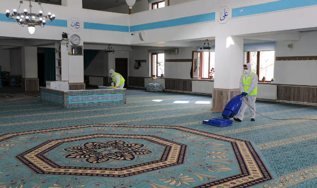 TALAS'TA RAMAZAN'A ÖZEL TEMİZLİK