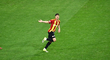 TALHA SARIASLAN İLK GOLÜNÜ ATTI