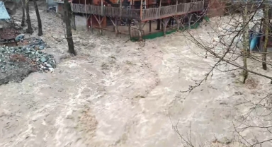 YAHYALI'DAKİ SELDEN YENİ GÖRÜNTÜLER ORTAYA ÇIKTI