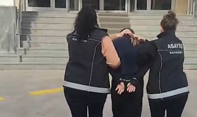 HAPİS CEZASI OLAN KADIN HÜKÜMLÜ YAKALANDI