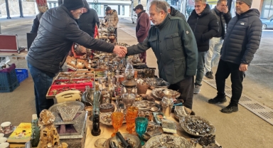 BAŞKAN YALÇIN ANTİKA PAZARI'NDA