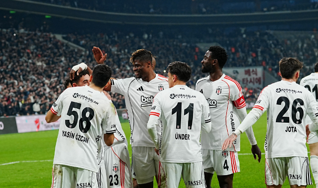 BEŞİKTAŞ’IN YENİLMEZLİK SERİSİ 17 MAÇA ÇIKTI