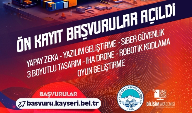 BİLİŞİM AKADEMİSİ'NDE YENİ DÖNEM ÖN KAYITLARI BAŞLADI