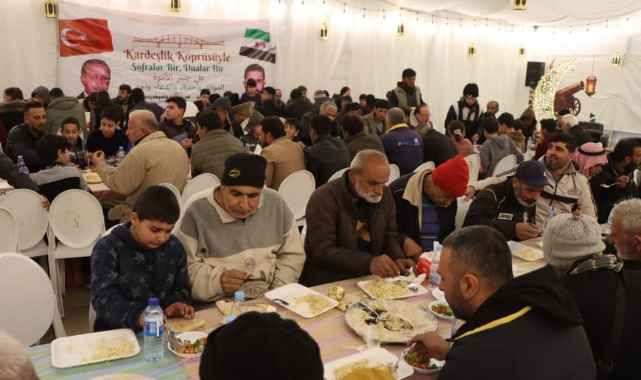 BÜYÜKKILIÇ'TAN SURİYE'DE GÖNÜL KÖPRÜSÜ