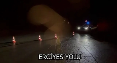 ERCİYES YOLU ÇALIŞMALARIN ARDINDAN TRAFİĞE AÇILDI