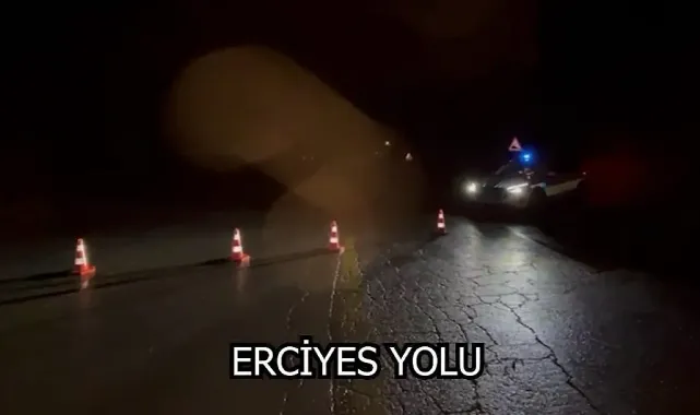 ERCİYES YOLU ÇALIŞMALARIN ARDINDAN TRAFİĞE AÇILDI
