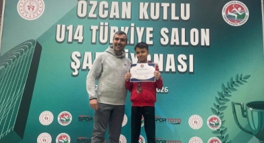 KAYSERİLİ SPORCU TÜRKİYE ÜÇÜNCÜSÜ OLDU