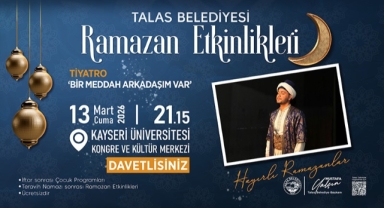 TALAS'IN RAMAZAN ETKİNLİKLERİNDE SON HAFTA HEYECANI