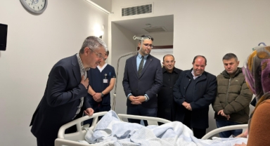 VEKİL ÇOPUROĞLU'NDAN ÇAT KAPI ZİYARET