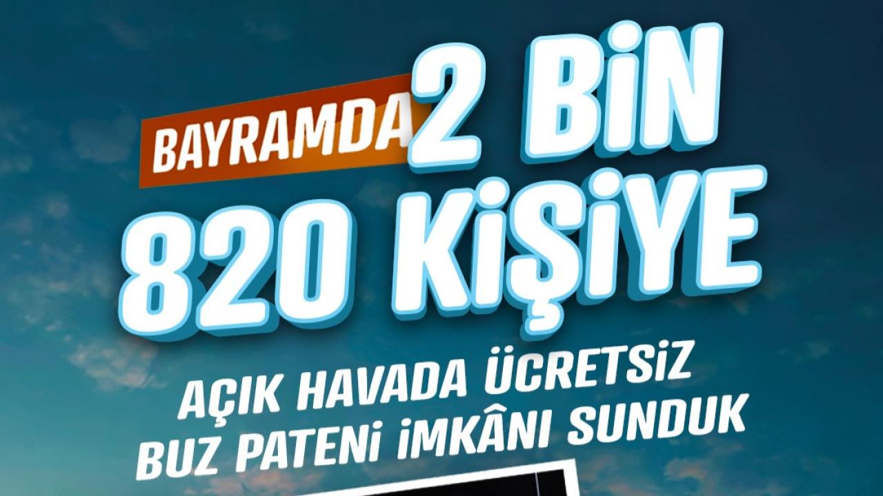BAYRAMDA 2 BİN 820 KİŞİYE HİZMET VERDİ
