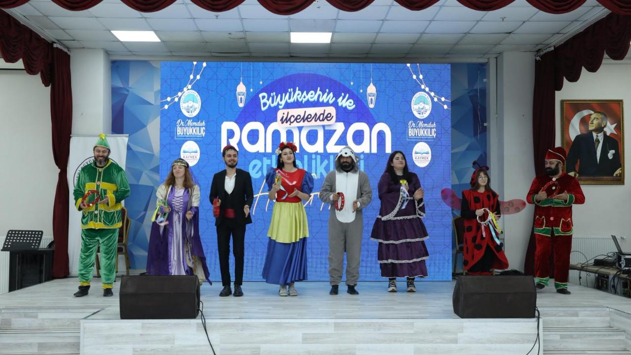 BÜYÜKŞEHİR’DEN 11 İLÇEDE RAMAZAN COŞKUSU YAŞATTI