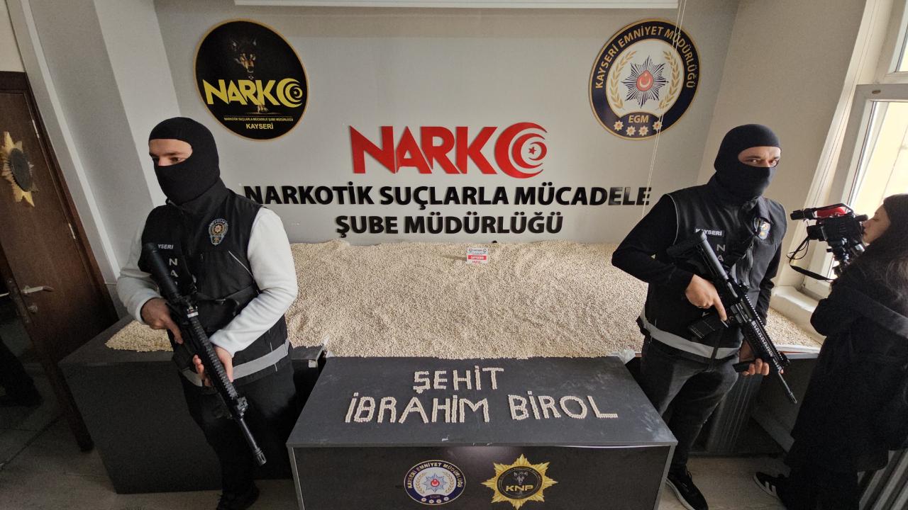 KAYSERİ'DE 214 KİLO UYUŞTURUCU YAKALANDI