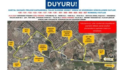 KAYSERİ’DE BÜYÜKŞEHİR İLE ULAŞIMDA YENİ DÖNEM