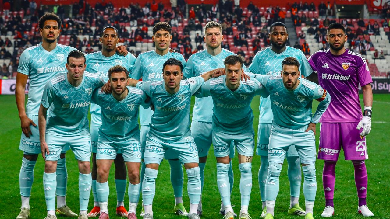 KAYSERİSPOR 17.SIRADA KALDI