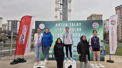 KAYSERİ’YE 3 MADALYA