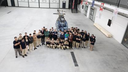 MELİKGAZİ'DEN HAVACILIK LİSESİNE DESTEĞİ TAM