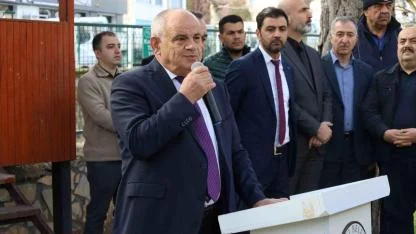 BAŞKAN ÖZTÜRK BELEDİYE PERSONELLERİ İLE BAYRAMLAŞTI