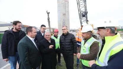 BÜYÜKKILIÇ, KARTAL KATLI KAVŞAĞI PROJESİNİ SAHADA İNCELEDİ