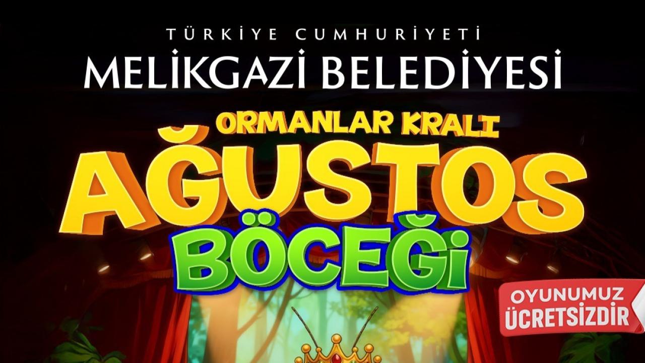 MELİKGAZİ TİYATRO PERDELERİNİ MİNİK SANATSEVERLER İÇİN AÇIYOR