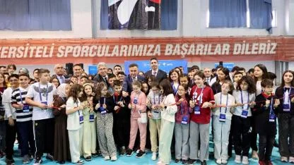 ERÜ’DE KAYSERİ BÖLGE YARIŞMASI SERGİSİ AÇILDI