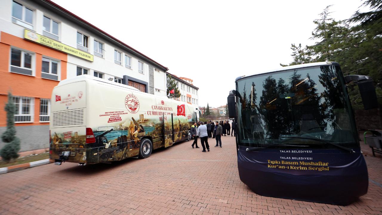 TALAS 'TA TARİH OKULLARA TAŞINDI