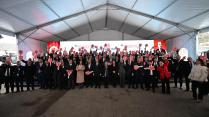 TBB, 88 BELEDİYEYE 90 HİZMET ARACI HİBE ETTİ