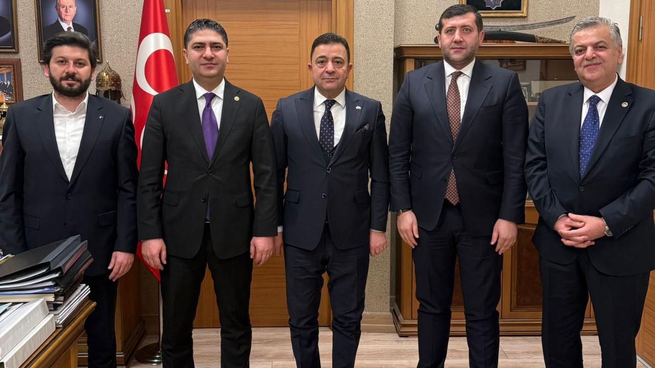 YALÇIN'DAN MHP'Lİ ÖZDEMİR VE ERSOY'A ZİYARET!