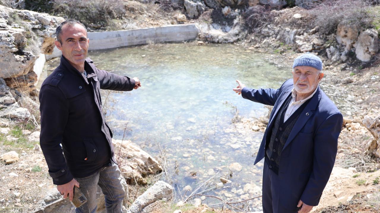 3 YIL ÖNCE KURUYAN "UYUZ GÖLÜ" YENİDEN SU TUTTU