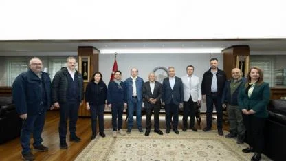 BAŞKAN BÜYÜKKILIÇ AKADEMİK HEYETLE BİR ARAYA GELDİ