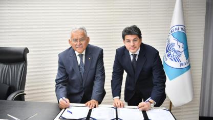 BAŞKAN BÜYÜKKILIÇ, ERCİYES’TE TÜRKİYE’NİN EN UZUN VE EN İDDİALI DAĞ KIZAĞI TESİSİ İÇİN İMZAYI ATTI