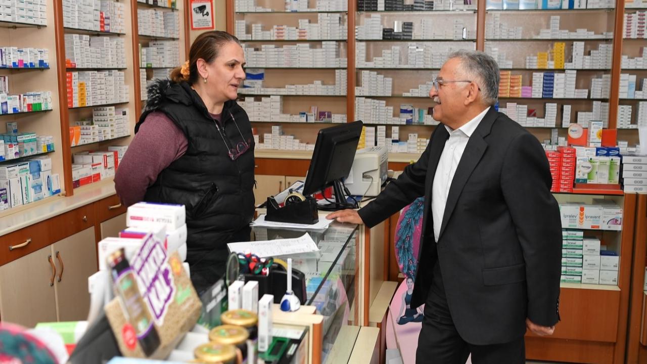 BAŞKAN BÜYÜKKILIÇ’TAN ESNAF ZİYARETLERİ