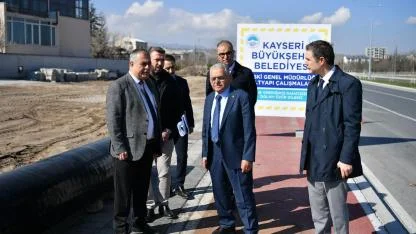 BÜYÜKKILIÇ, KASKİ’NİN YATIRIMINI İNCELEDİ