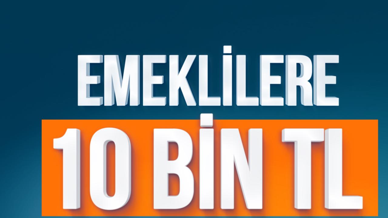 BÜYÜKŞEHİR’DEN EMEKLİLERE 10 BİN TL DESTEK