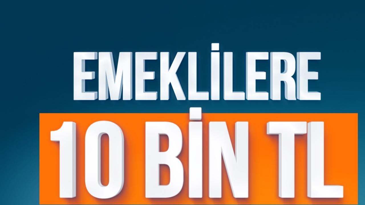 BÜYÜKŞEHİR’DEN EMEKLİLERE 10 BİN TL DESTEK