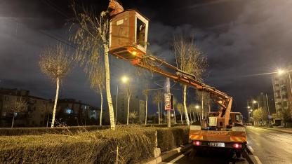 BÜYÜKŞEHİR’DEN GECE YARISI ULAŞIM GÜVENLİĞİ İÇİN KESİNTİSİZ MESAİ