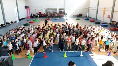 DEVELİ’DE 550 ÖĞRENCİYE SPOR DOLU BULUŞMA