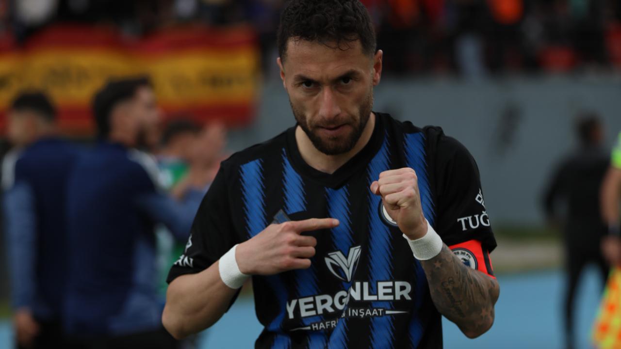 ERCİYES 38 FK KAPTANI ARTUN YEDİNCİ GOLÜNÜ ATTI