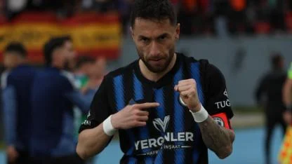 ERCİYES 38 FK KAPTANI ARTUN YEDİNCİ GOLÜNÜ ATTI